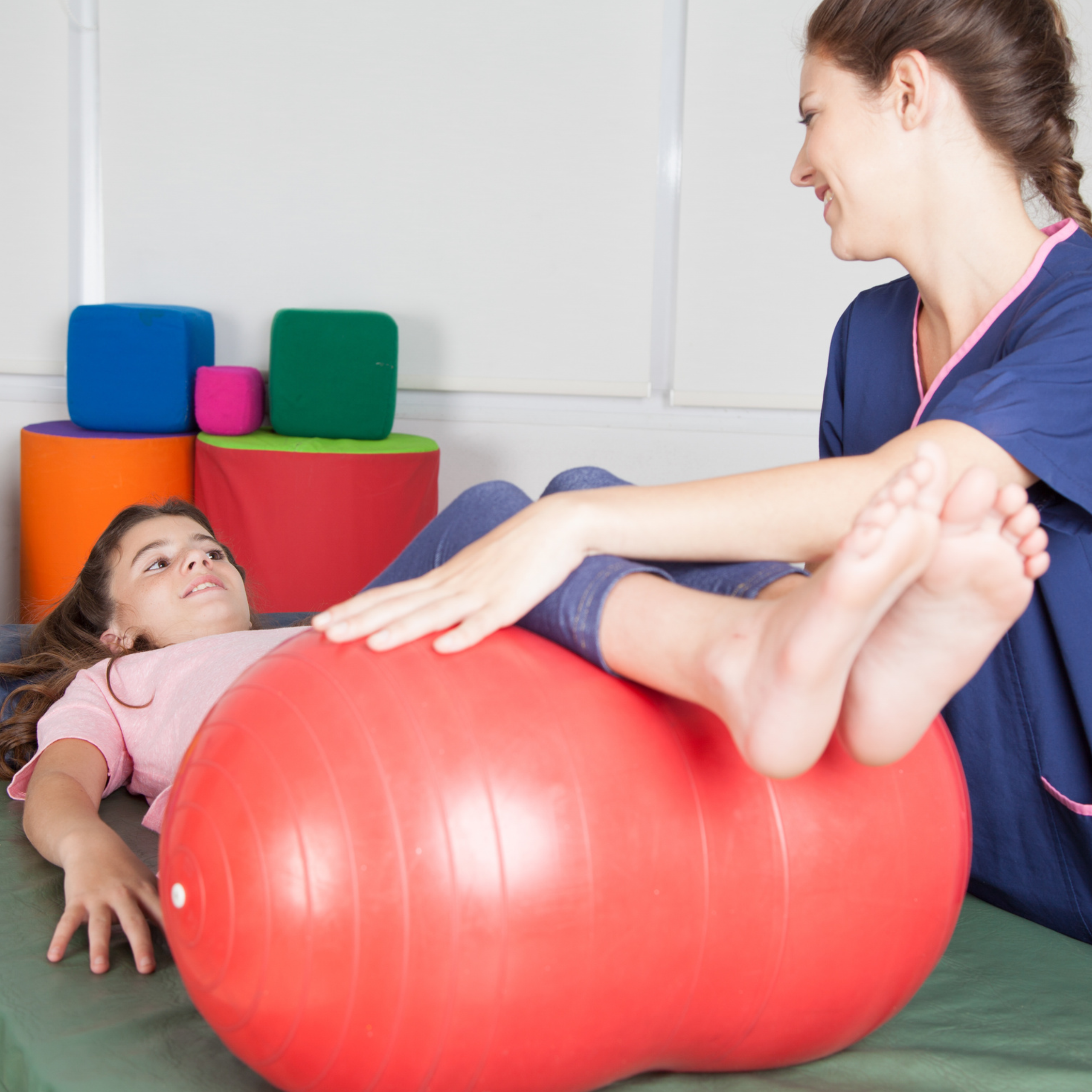 child in physiotherapy